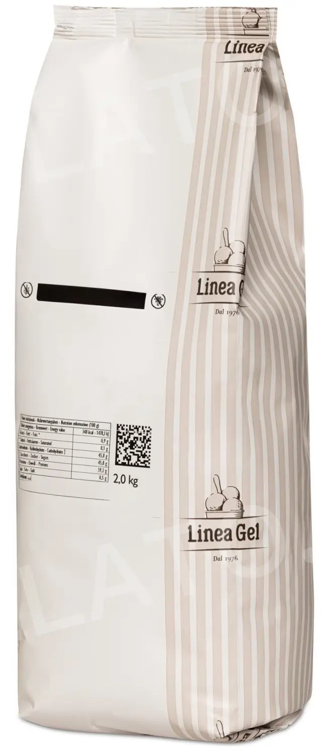 2 kg - Báze Carolina 100 - základ pro smetanovou zmrzlinu, LineaGel