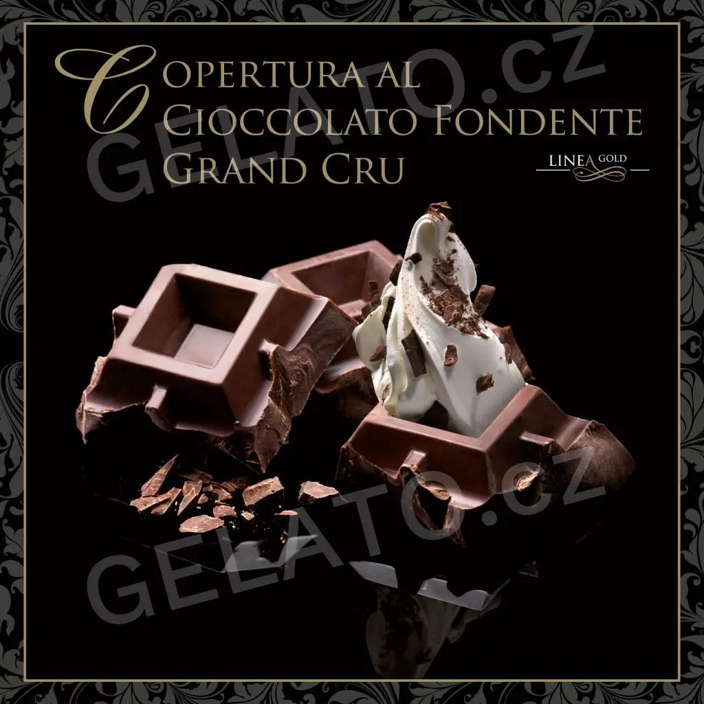 3,5 kg - Poleva křupavá Čokoládová (Stracciatella) Grand, Leagel