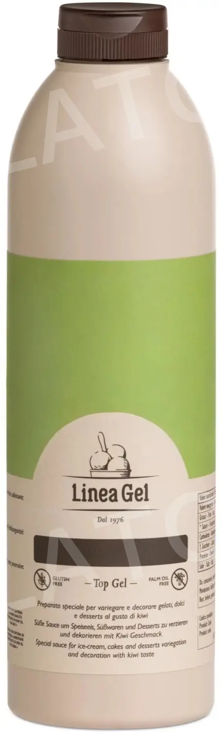 1 kg - Jahoda - poleva s kousky, LineaGel