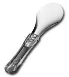 Špachtle zmrzlinová, nerez, průhledná rukojeť, AEXPERIAL