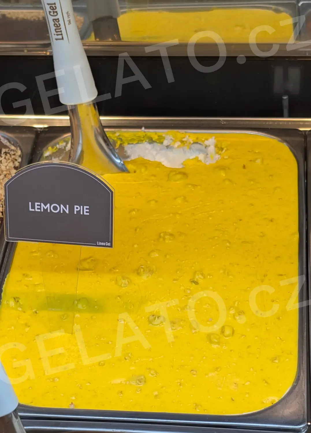 3 kg - Morella Citronový koláč - poleva krémová s kousky, LineaGel