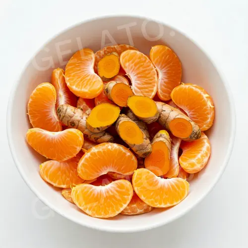 3 kg - Mandarinka a Kurkuma Madre - poleva s kousky, LineaGel