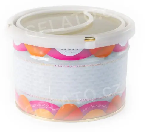 3 kg - Jahoda Gourmet - poleva s kousky jahod, Montebianco