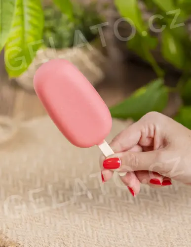 2,5 kg - Stracciatella Jahoda - poleva hladká křupavá, Stella