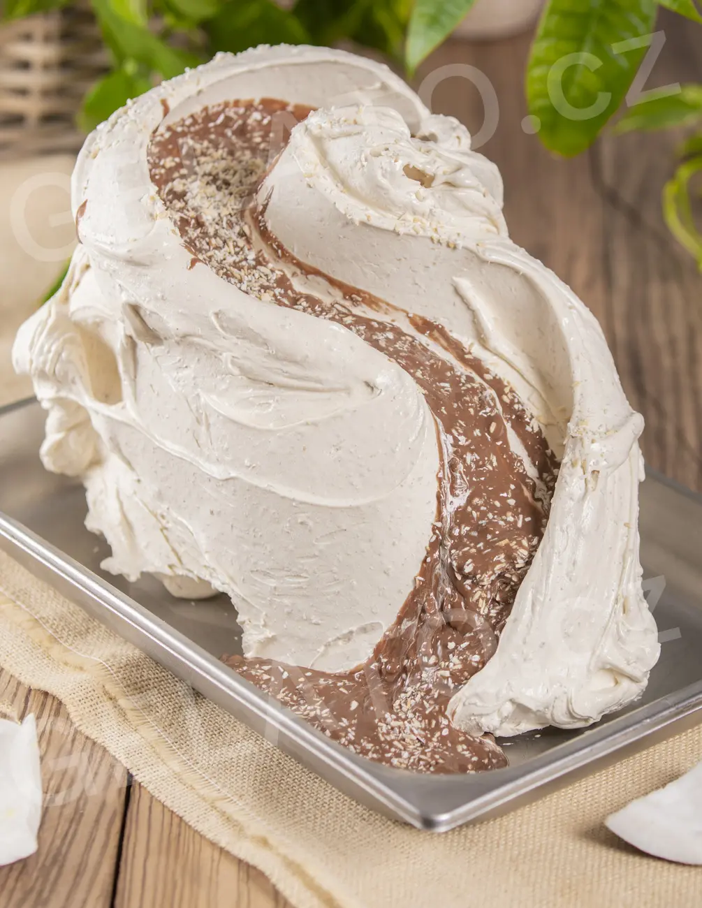 2,5 kg - Kokosová sušenka - ochucovací pasta s kousky, Stella