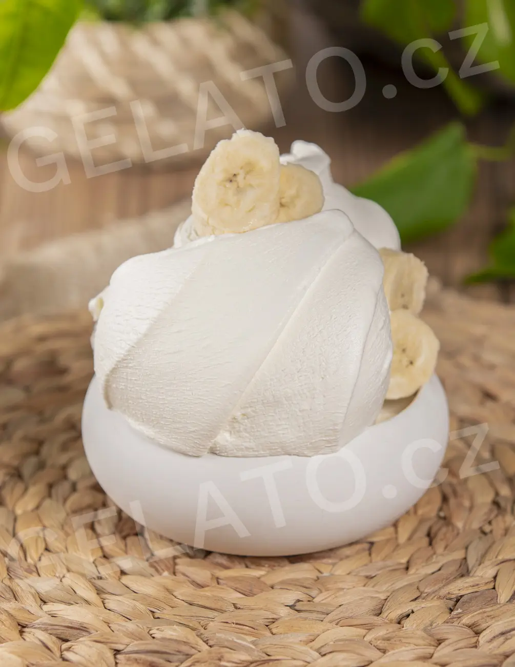 3 kg - Banán 100 All Natural - ochucovací pasta hladká, Stella