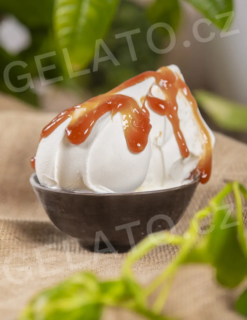 6 kg - Mléčný karamel Mou - poleva hladká, Stella