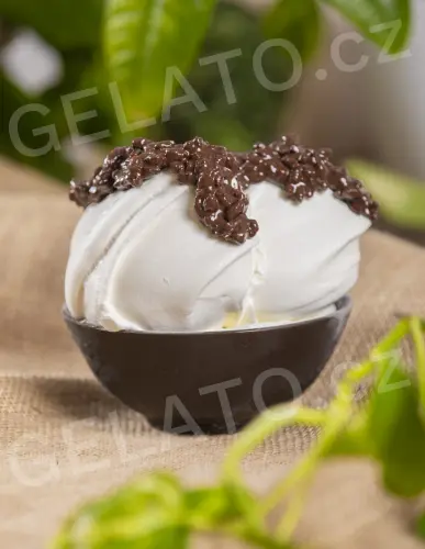 4,5 kg - Lískový oříšek s rýžovými křupinkami - poleva s kousky, Stella