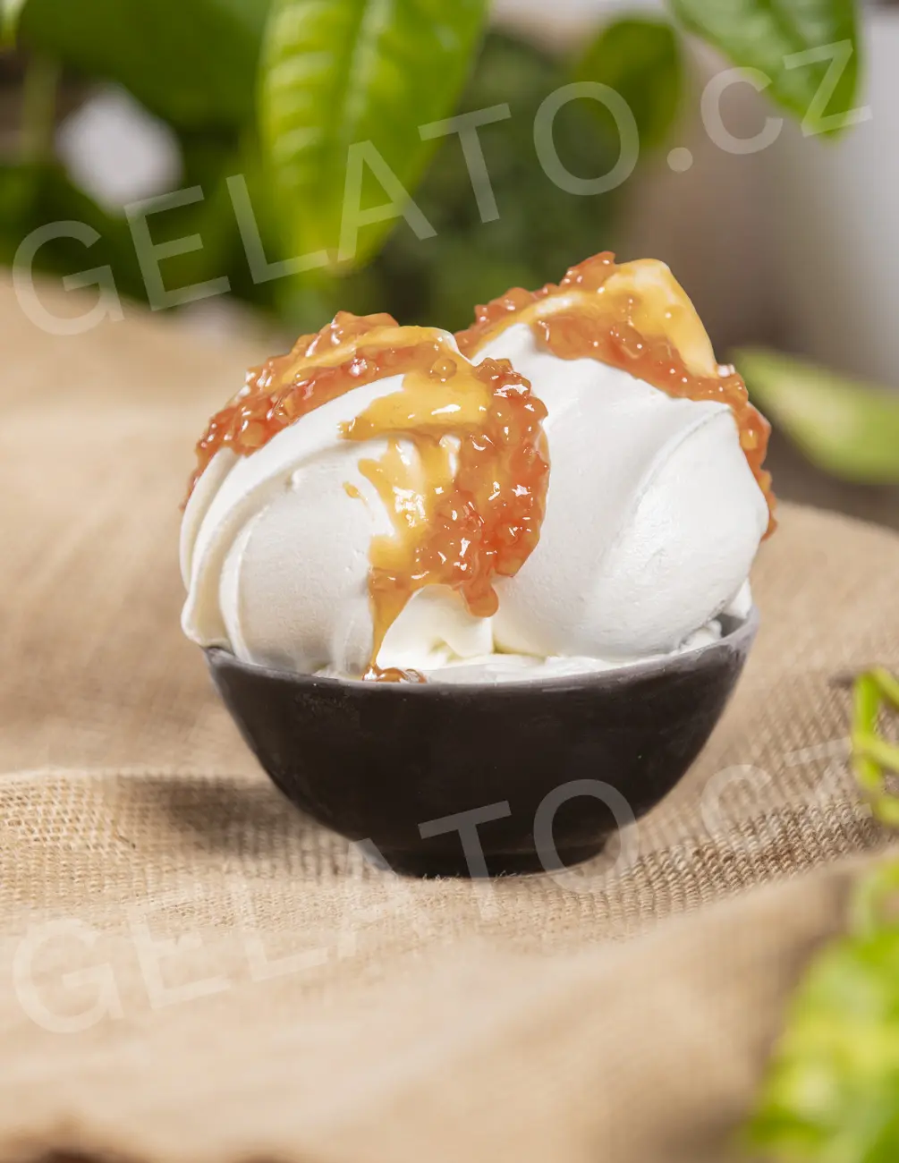 3 kg - Pomeranč All Natural - poleva s kousky kandované kůry, Stella