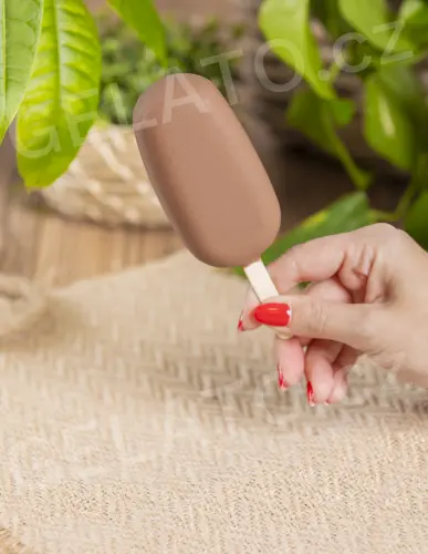 5 kg - Stracciatella Mléčná čokoláda Prestige - poleva hladká nanuková, Stella