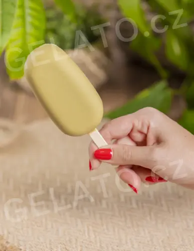 2,5 kg - Stracciatella Pistácie - poleva hladká křupavá, Stella