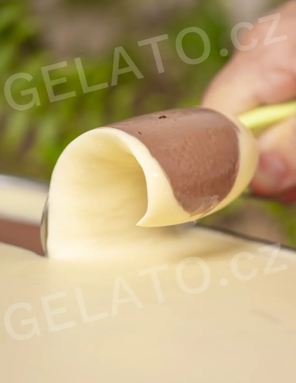 5,5 kg - Nutgel Bílá čokoláda - poleva krémová hladká, Stella