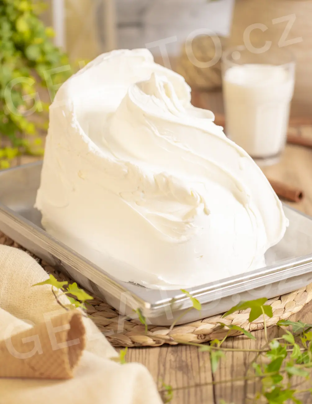 2 kg - Báze Naturally 50 - přírodní základ pro zmrzlinu, Stella