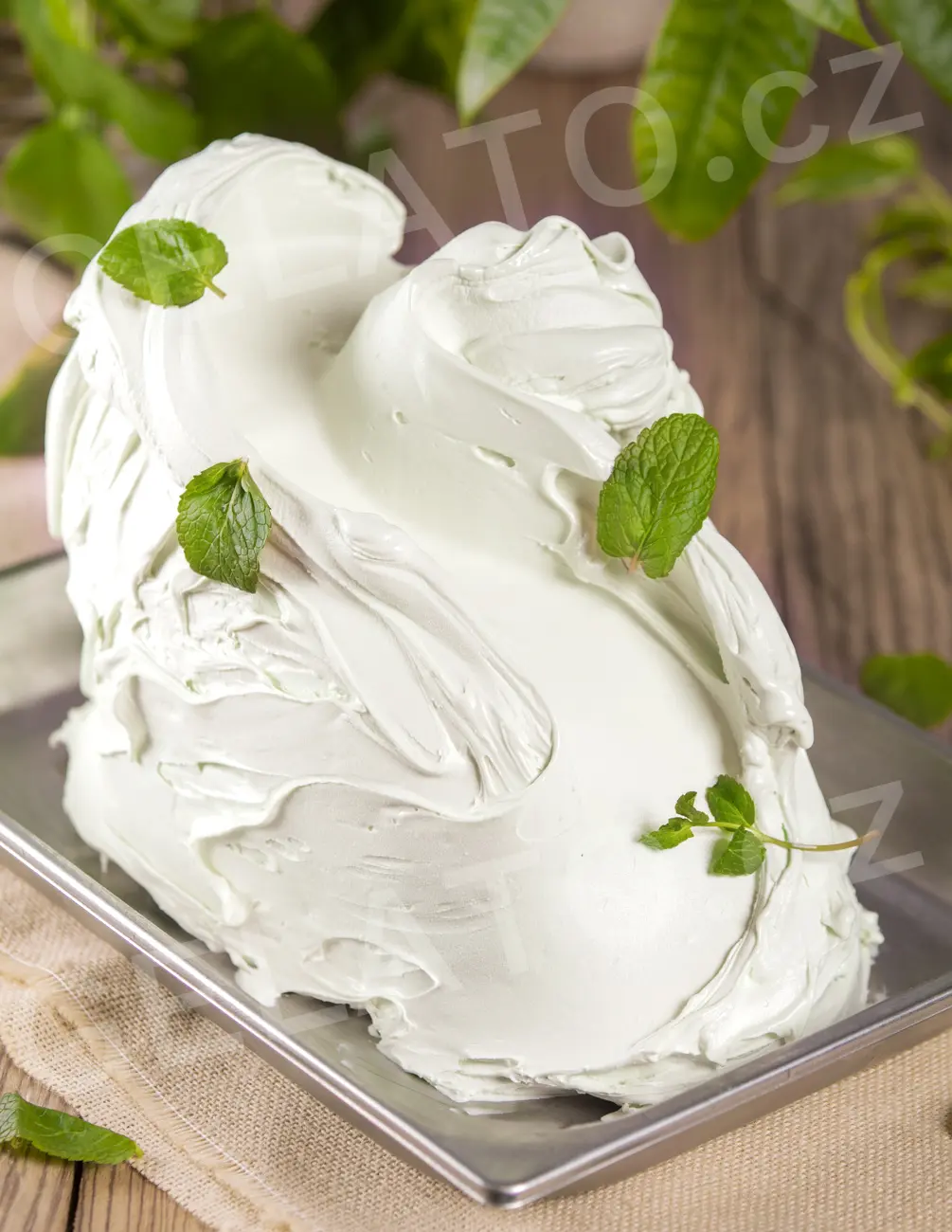 3 kg - Máta Bílá - ochucovací pasta hladká, Stella