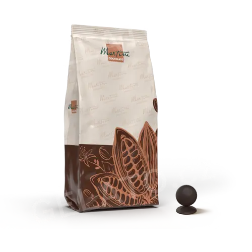 10 kg - Hořká čokoláda Ariba 38/40 60% - disky, Master Martini