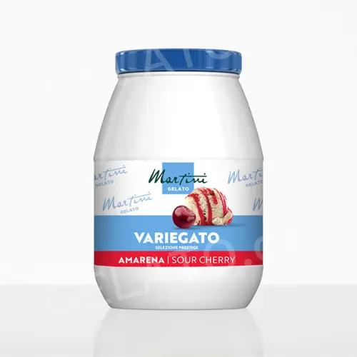 3 kg - Višňová poleva s kousky, Master Martini