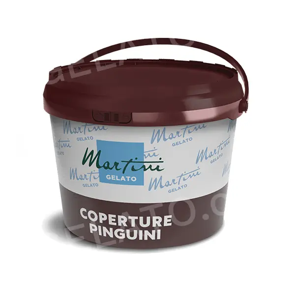 3 kg - Poleva Pinguini s příchutí jahod, Master Martini