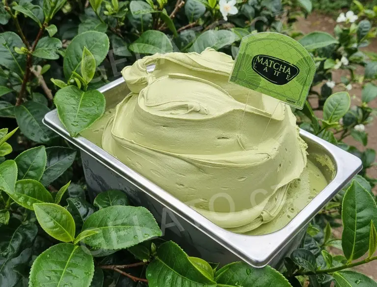 1,2 kg - Matcha Latte - kompletní zmrzlinová směs, LineaGel