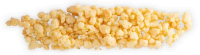 12 kg - CRUMBLE Máslová sušenka - Bez lepku