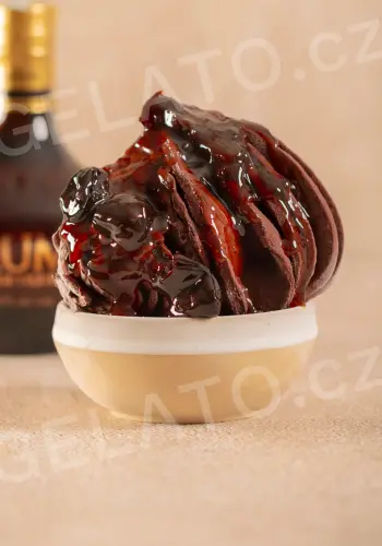 3 kg - Švestka v likéru Aurum - poleva s kousky, Anselmi