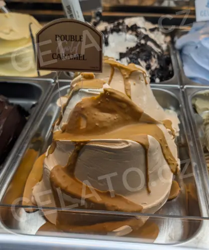 1 kg - Stracciatella Zlatý karamel - poleva hladká nanuková, LineaGel