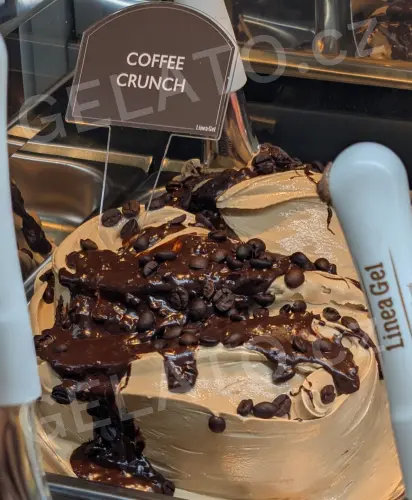 3 kg - Morella Káva - poleva krémová s kousky, LineaGel