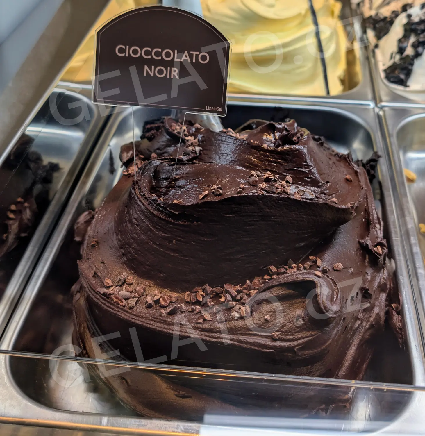 1,625 kg - Čokoláda Noir - kompletní zmrzlinová směs, LineaGel