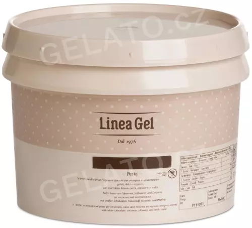 3 kg - Morella Karamel - krémová poleva s kousky, LineaGel