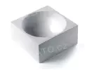 Forma polokoule 1x, silikon (Ø 18cm)