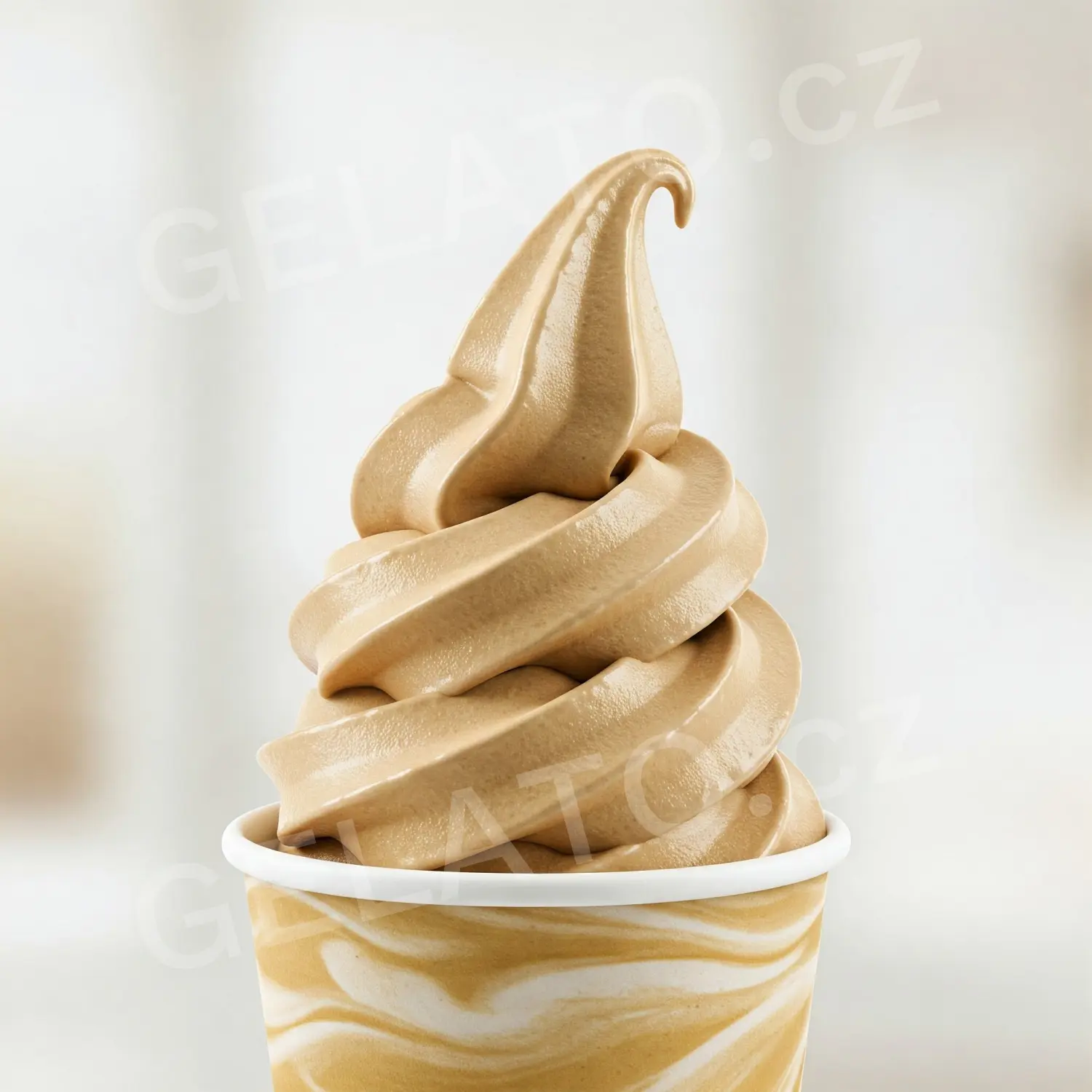 Točená zmrzlina Káva arabica