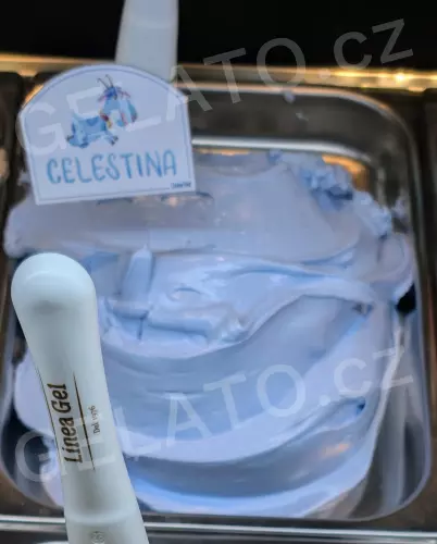 1,2 kg - Celestína s kozím mlékem a modrou spirulinou - kompletní zmrzlinová směs, LineaGel