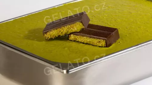 3 kg - Morella Dubaj Pistácie - krémová poleva s kousky, LineaGel