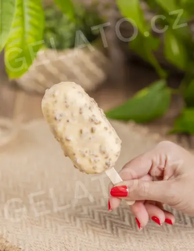 2,5 kg - Stracciatella Kokos - poleva s kokosem a pralinkovými kousky nanuková, Stella