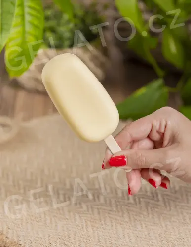 2,5 kg - Stracciatella Bílá čokoláda - poleva hladká nanuková, Stella