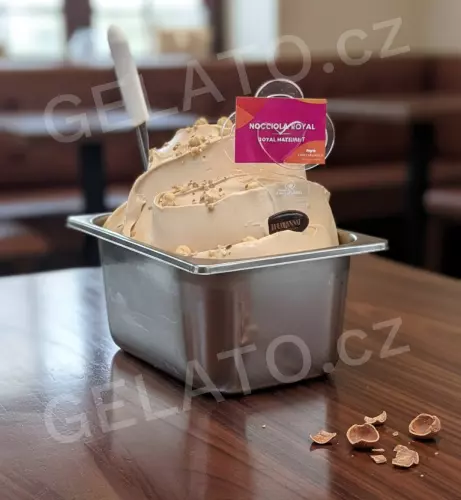 5 kg - Lískový oříšek Royal - ochucovací pasta hladká, Montebianco