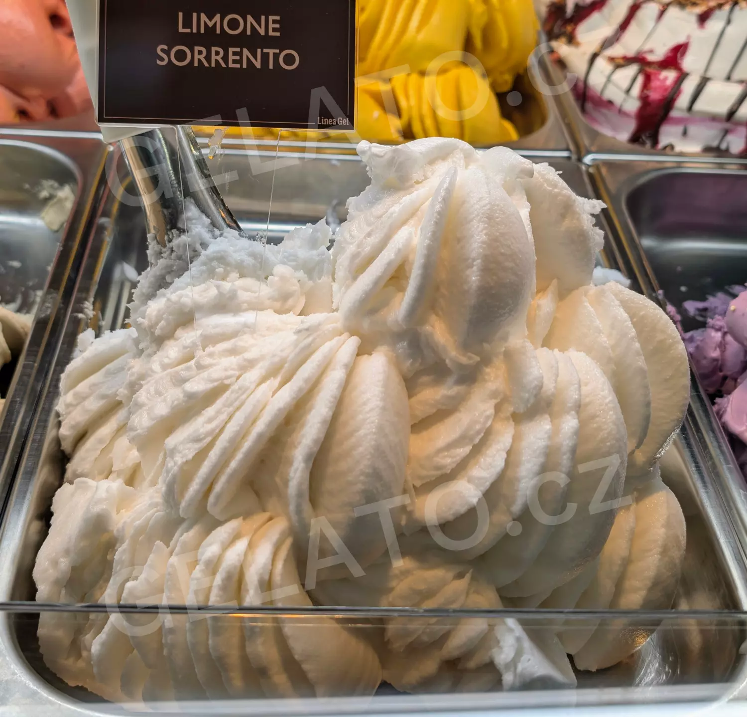 1,25 kg - Citron Mediterraneo - kompletní zmrzlinová směs, Lineagel