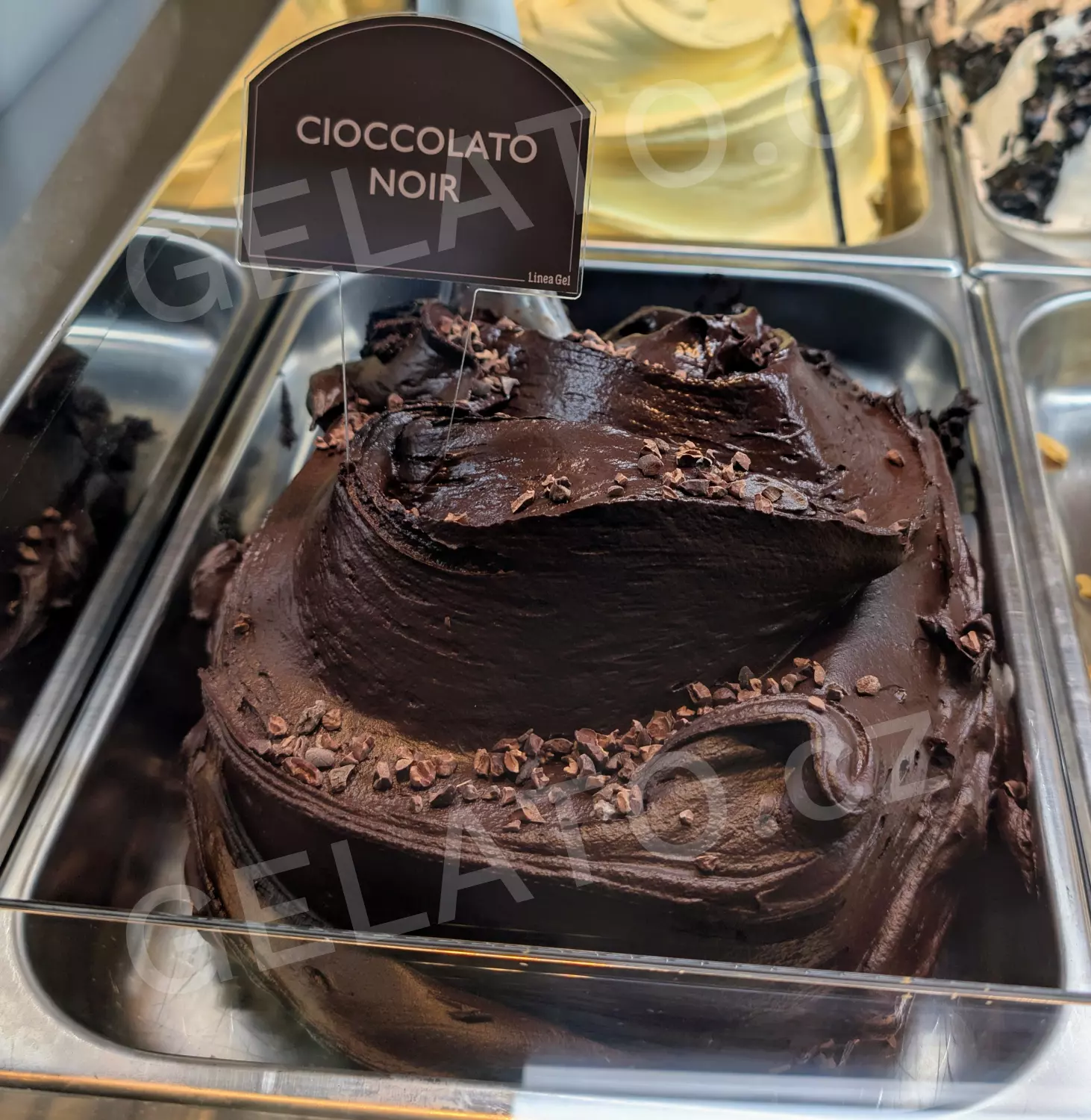 1,625 kg - Čokoláda Noir - kompletní zmrzlinová směs, Lineagel