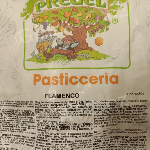 1,5 kg - Směs na pečení piškotu Flamenco, Pregel