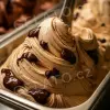1 kg - Topping Morella Mléčná Čokoláda Oříšková Gianduia - poleva krémová hladká, LineaGel
